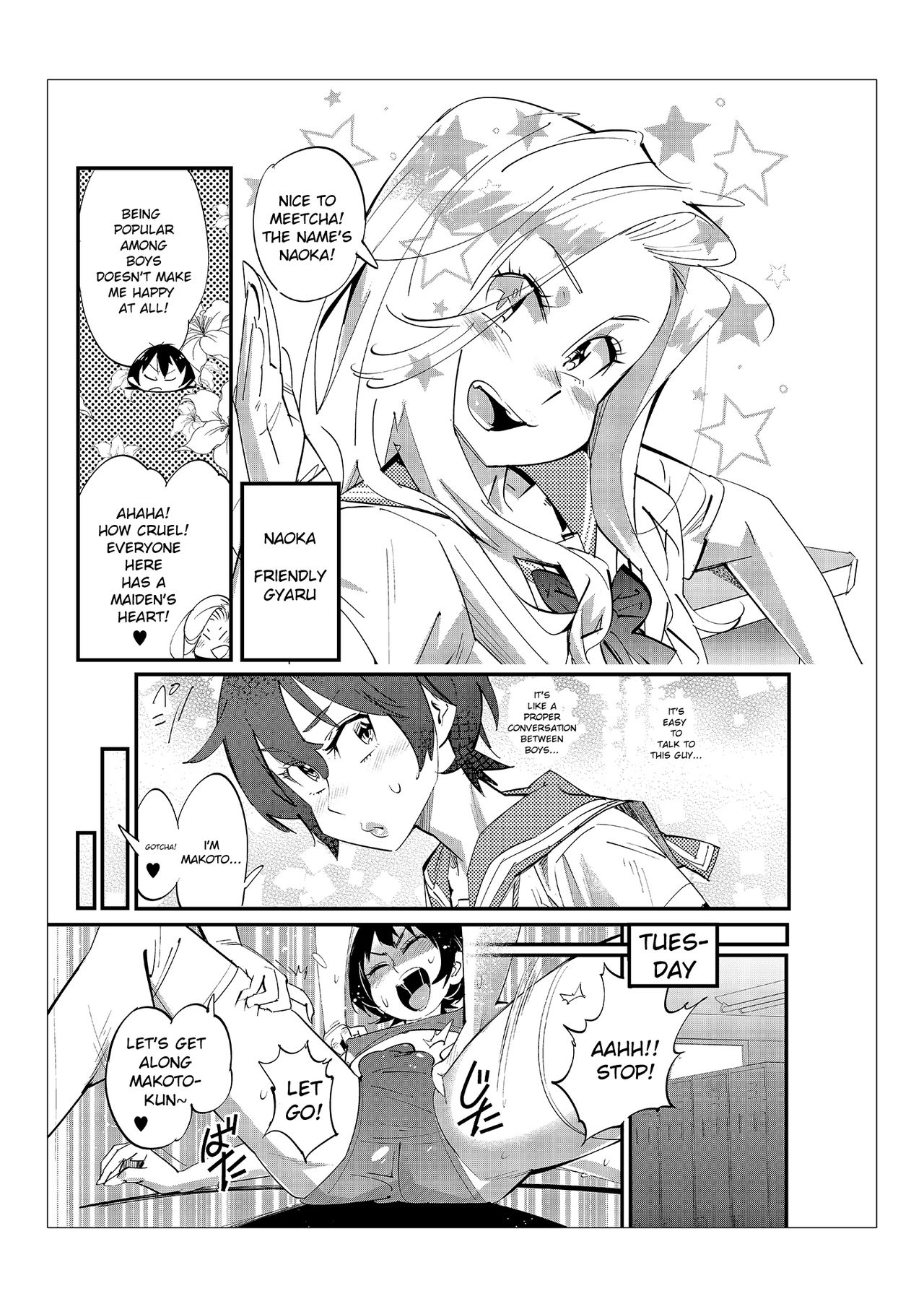 Download Danshi dake ga Kayoeru Joshikou Onoyuri Gakuen Chapters 2-5