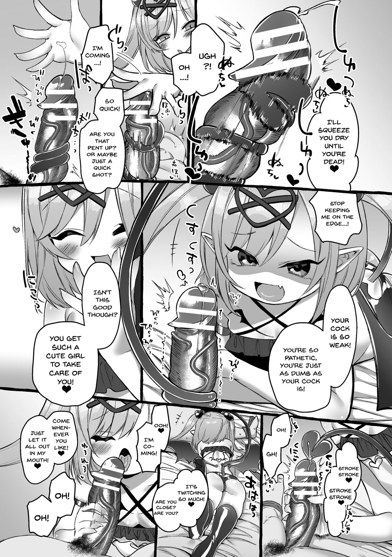 Download 2D Comic Magazine Mesugaki Succubus Seisai Namaiki Akabou de Kousei Knock Vol. 2 | Punishing a Bratty Young Succubus Vol. 2