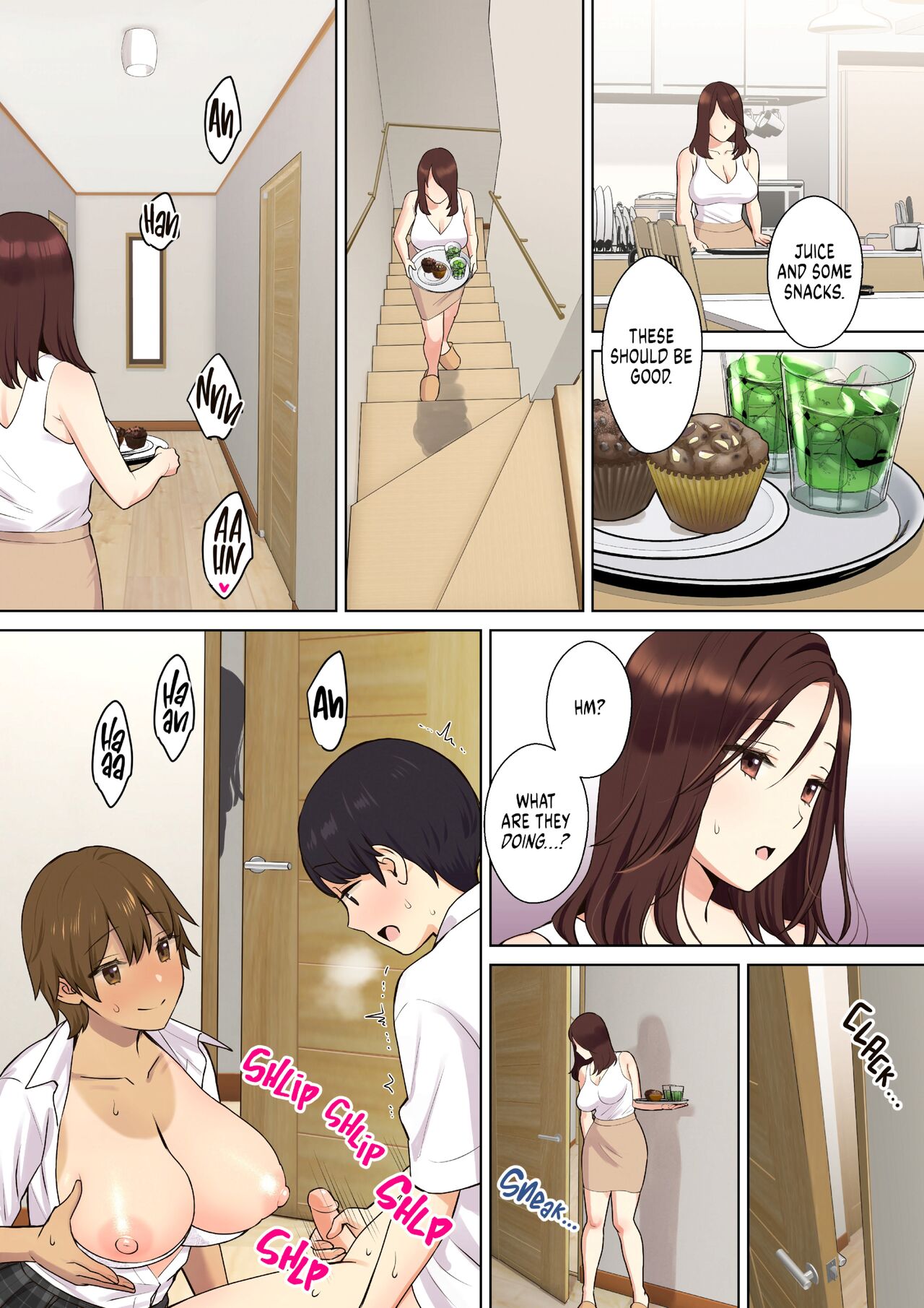 Download Kanojo no Okaa-san ni Doutei o Ubawareru Hanashi 1 | How My Girlfriend's Mom Took My Virginity 1