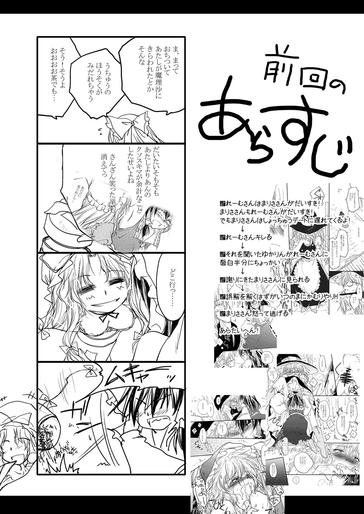 Download Reimu ga Marisa wo Chinchin de Ijimeru Hon.